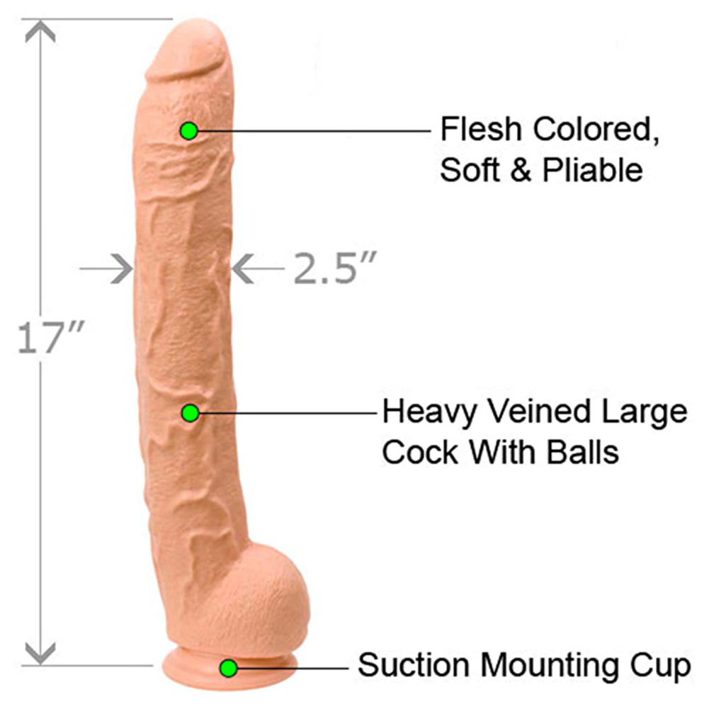 Close dick rambone inch dildo