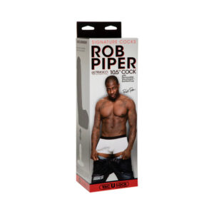 Rob Piper Dildo In W Balls Chocolate Black Doc Johnson