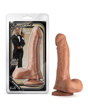 Secret Agent Dildo Loverboy In W Balls Mocha Blush Satisfaction