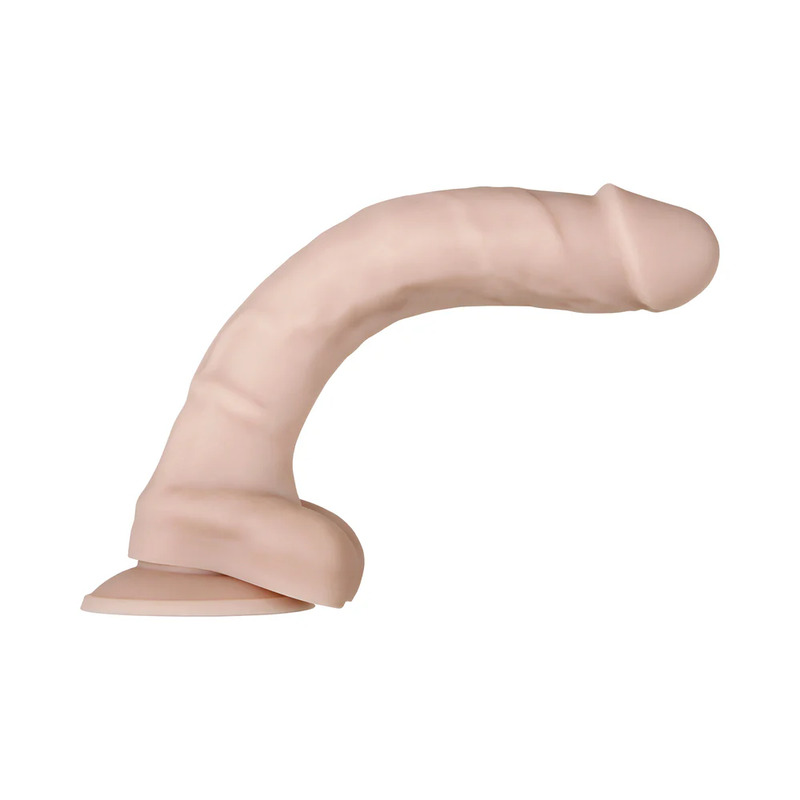 Real Supple Silicone Poseable In Dildo Beige Evolved