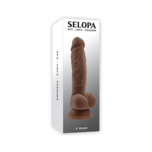 Selopa In Dildo W Balls Brown Evolved Satisfaction