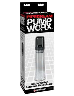 Pump Worx Rechargeable Auto Vac Penis Pump Pipedream