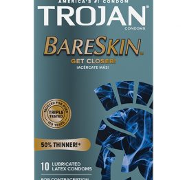 Trojan BareSkin Lubricated Condoms 10 Pack