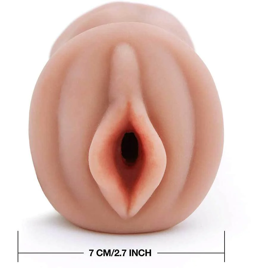 Pocket Pussy Squeezable, Soft Lips Realistic Stroker